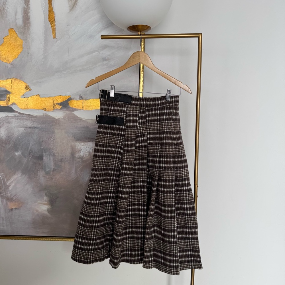 ⏱️24 HR SALE⏱️ Wool Plaid Skirt